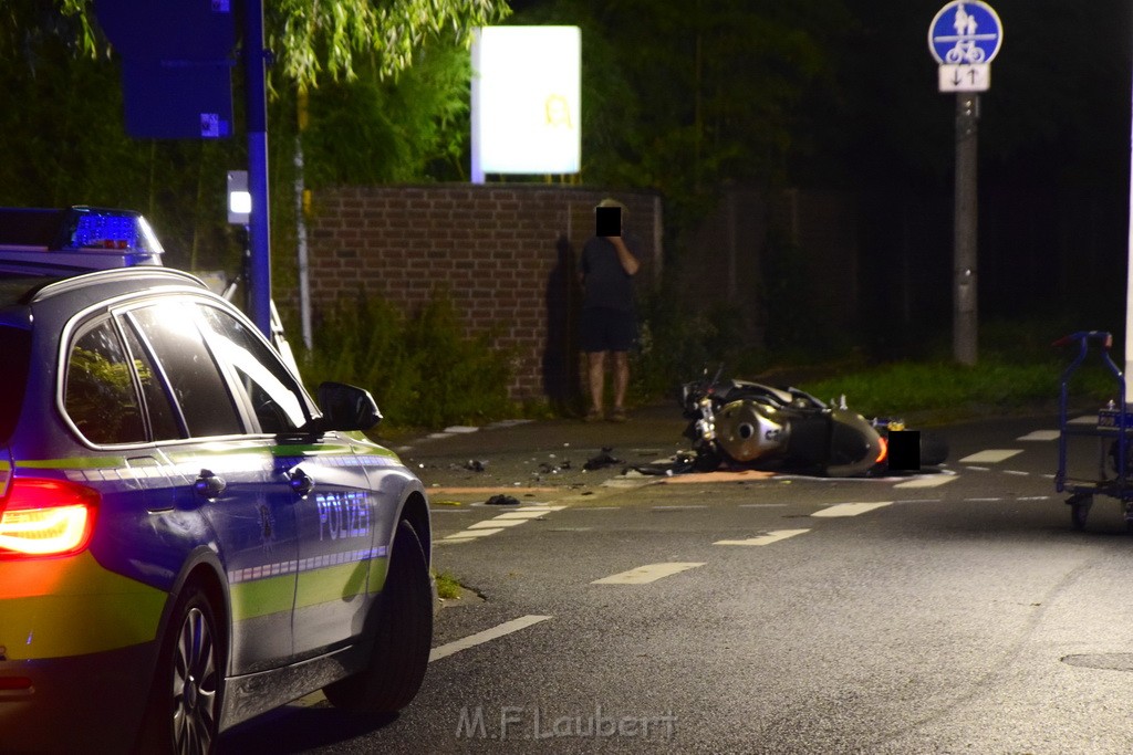 VU Krad Klein Traktor Koeln Hahnwald Bonner Landstr Unter den Birken P094.JPG - Miklos Laubert